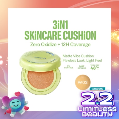 EMINA Matte Core Cushion W02 Buff