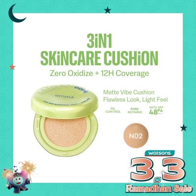 EMINA Matte Core Cushion N02 Amber