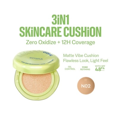 EMINA Matte Core Cushion N02 Amber