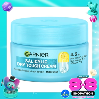 GARNIER - Salicylic Dry Touch Cream 30ml image