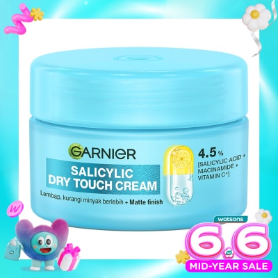 GARNIER - Salicylic Dry Touch Cream 30ml