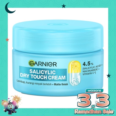 GARNIER Salicylic Dry Touch Cream 30ml