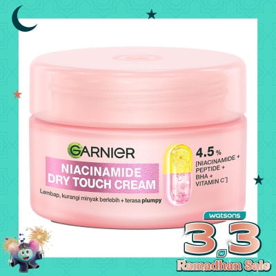 GARNIER Niacinamide Dry Touch Cream 30ml