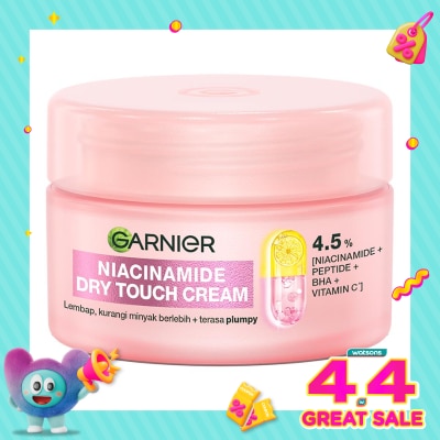GARNIER - Niacinamide Dry Touch Cream 30ml