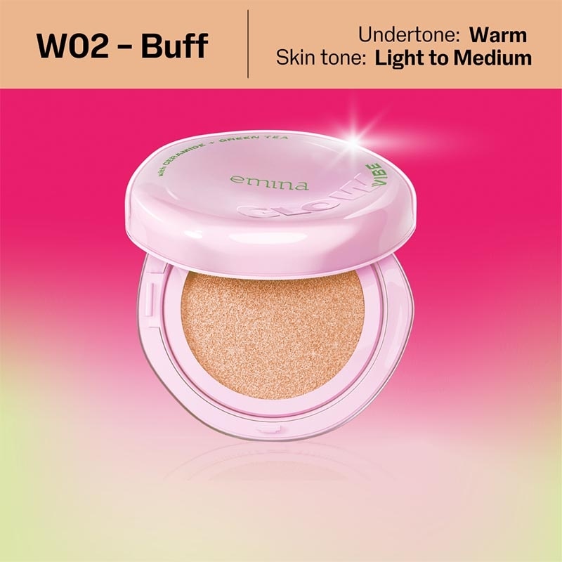 Glow Vibe Cushion W02 Buff 13g