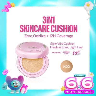 EMINA - Glow Vibe Cushion N02 Amber 13g