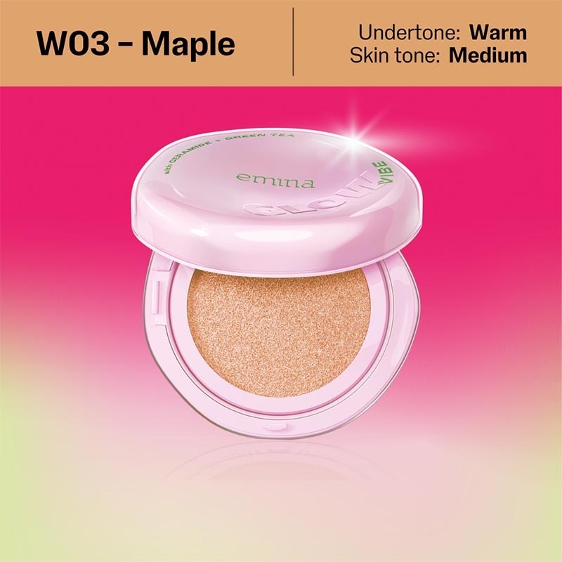 Glow Vibe Cushion W03 Maple 13g