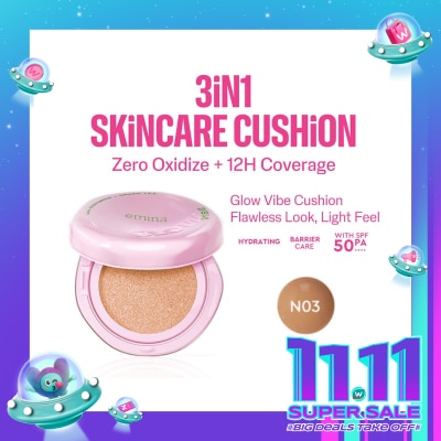 EMINA Glow Vibe Cushion N03 Creme 13g