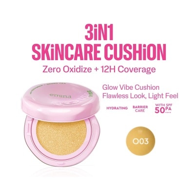 EMINA Glow Vibe Cushion O03 Chai 13g