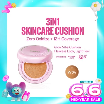 EMINA - Glow Vibe Cushion W04 Dune 13g