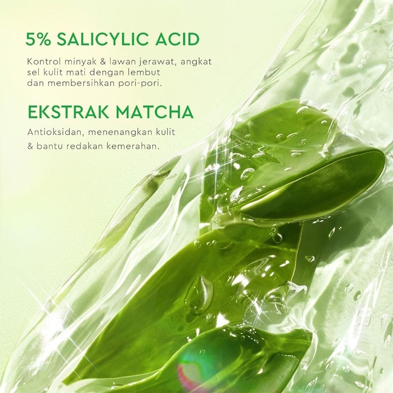 Matcha Salicylic Acid Acne Cleanser 80ml
