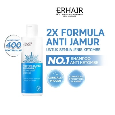 ERHA Scalperfect Piroctone Olamine & Climbazole Anti Dandruff Shampoo 250ml