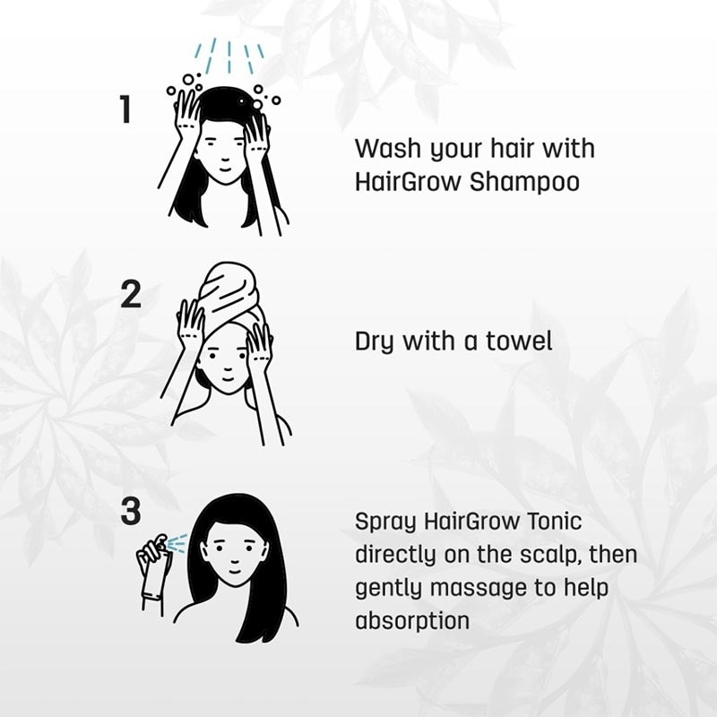 HairGrow Hair Tonic Strengthen & Nourish Hair Biotin Keratin 60ml