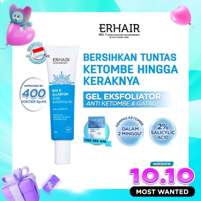 ERHA Scalperfect BHA & Allantoin Scalp Exfoliating Gel 65g image