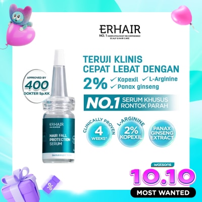 ERHA HairGrow Hair Fall Protection Serum 7'S @ 8ml (Box) image