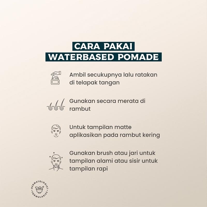 Waterbased Pomade 120g