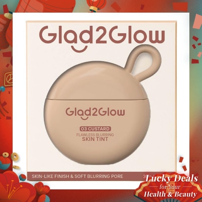 GLAD2GLOW Flawless Blurring Skin Tint 03 Custard 30g