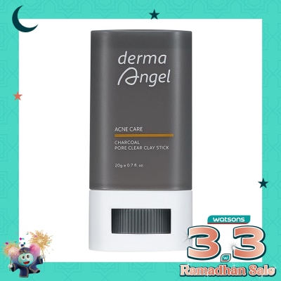 DERMA ANGEL Charcoal Pore Clear Clay Stick 20g