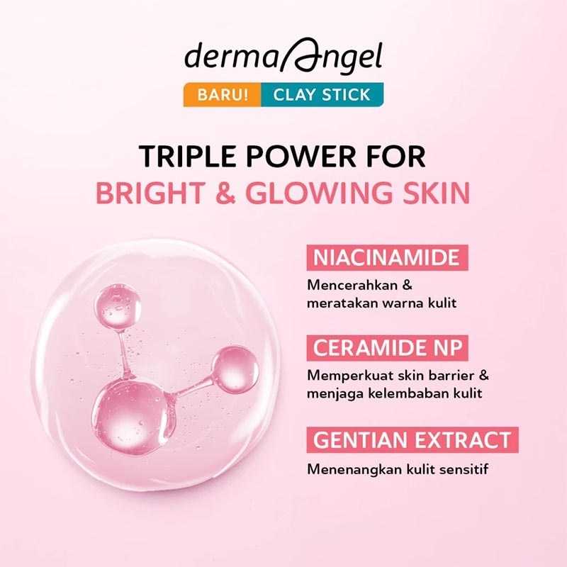 Niacinamide Brightening Clay Stick 20g