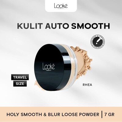LOOKE, Holy Smooth & Blur Loose Powder Rhea - Travel Size 7g | Watsons ...