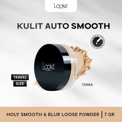 LOOKE Holy Smooth & Blur Loose Powder Terra - Travel Size 7g