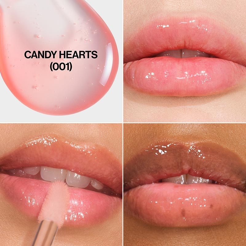 Super Lustrous Glimmer Lip Oil Candy Hearts 3.8ml image