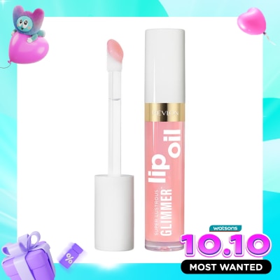 REVLON Super Lustrous Glimmer Lip Oil Candy Hearts 3.8ml image