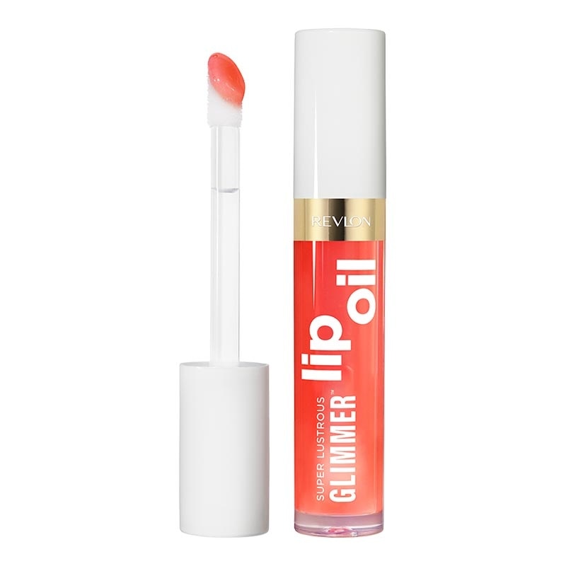Super Lustrous Glimmer Lip Oil Miss Coral 3.8ml image