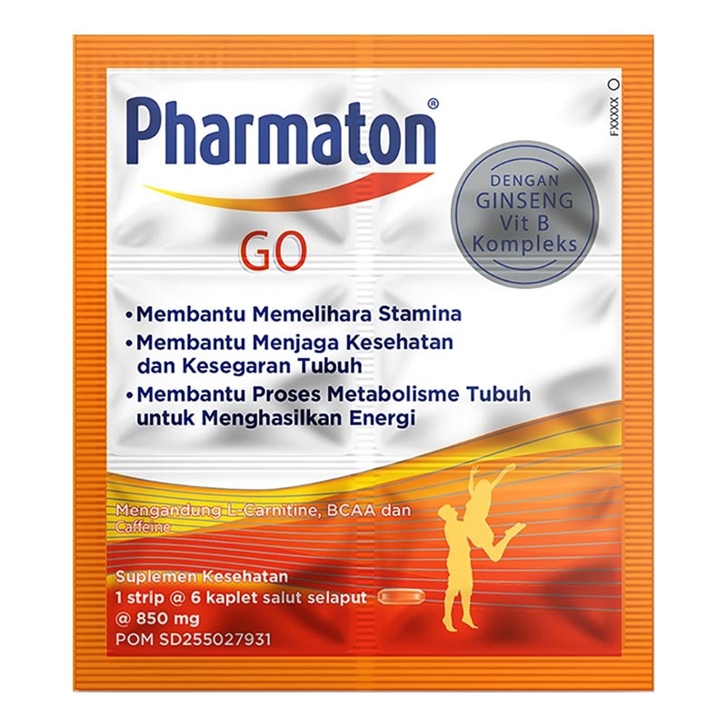 Pharmaton Go 6'S (Strip)