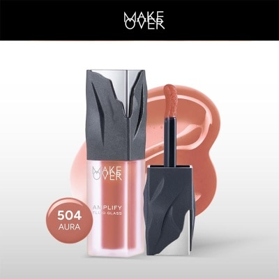 MAKE OVER Amplify Fluid Glass Lip Gloss 504 Aura 3.8g