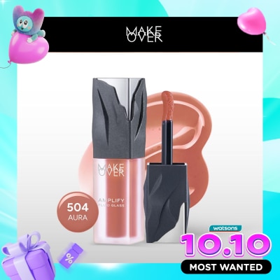 MAKE OVER Amplify Fluid Glass Lip Gloss 504 Aura 3.8g image