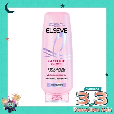 L'OREAL Elseve Glycolic Gloss Conditioner 265ml