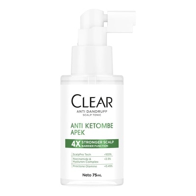 CLEAR - Anti Dandruff Scalp Tonic Anti Ketombe Apek 75ml