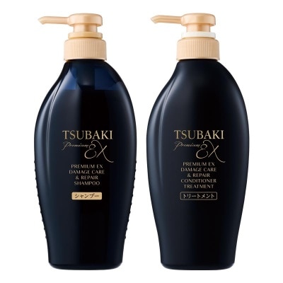 TSUBAKI Premium Ex Damage Care & Repair Bundle Shampoo + Conditioner 450ml
