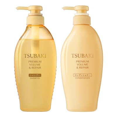 TSUBAKI Premium Volume & Repair Bundle Shampoo + Conditioner 450ml