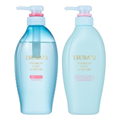 TSUBAKI Premium Cool & Repair Bundle Shampoo + Conditioner 450ml