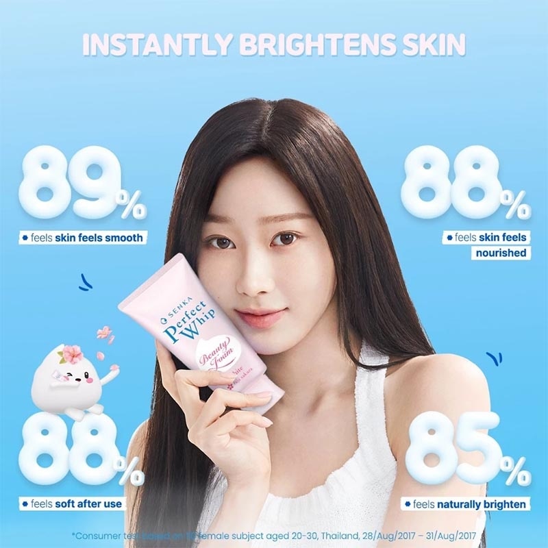 Twin Pack Perfect Whip Beauty Foam White 100g