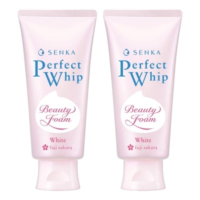 SENKA Twin Pack Perfect Whip Beauty Foam White 100g