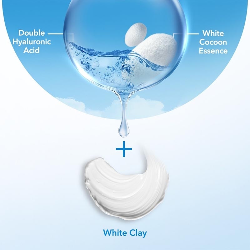 Twin Pack Perfect Beauty Foam White Clay 120g