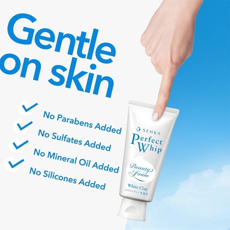 Twin Pack Perfect Beauty Foam White Clay 120g