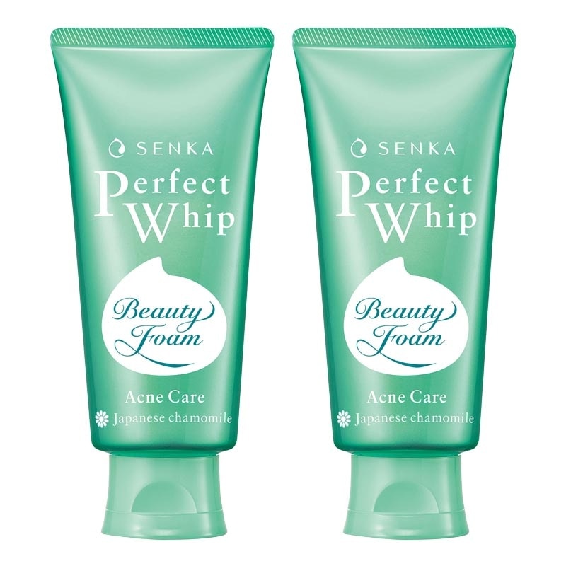 Twin Pack Perfect Whip Beauty Foam Acne Care 100g