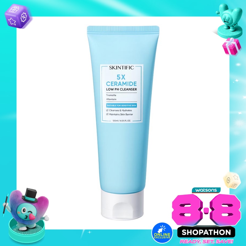 5X Ceramide Low pH Cleanser 120ml image