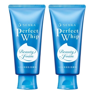 SENKA Twin Pack Perfect Whip Beauty Foam 120g