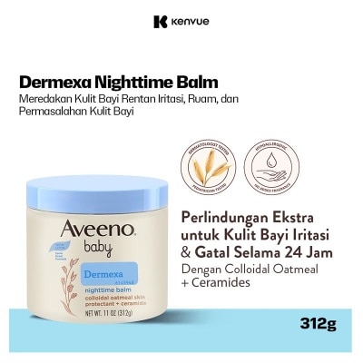 AVEENO Baby Dermexa Night Time Balm 312g