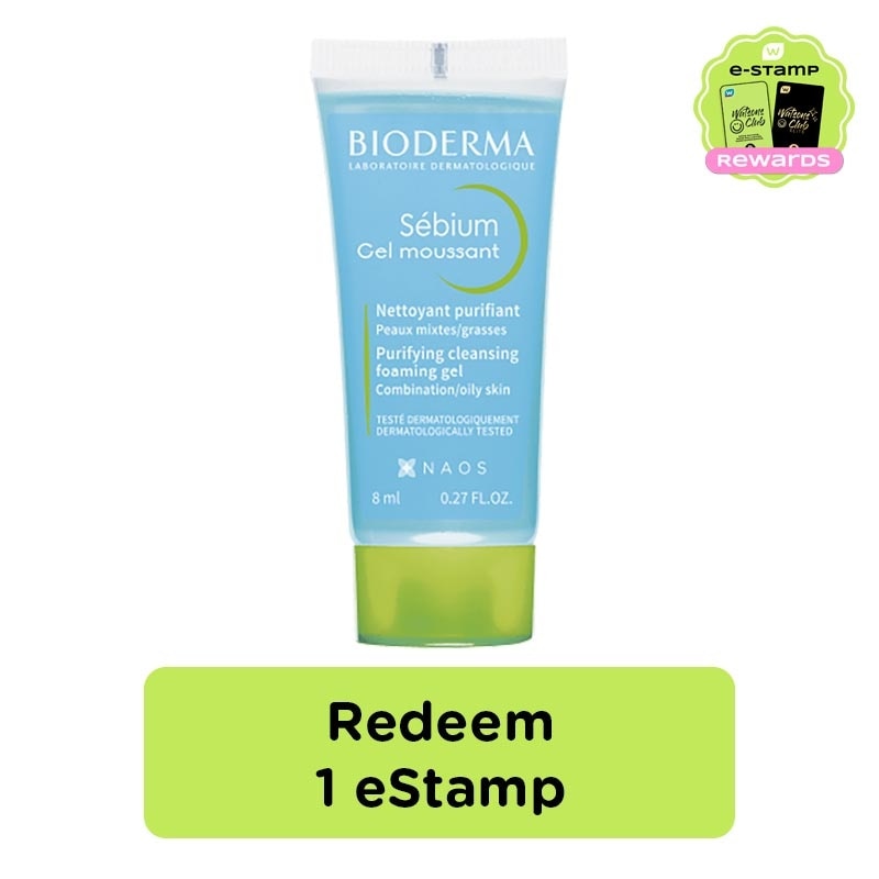 BIODERMA SEBIUM GEL MOUSSANT 8ML ESTAMP