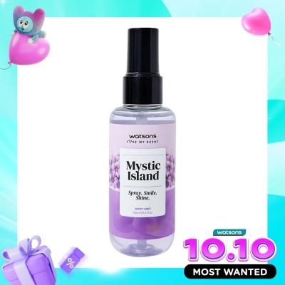 WATSONS COLLECTION Love My Scent Mystic Island Body Mist 100ml image