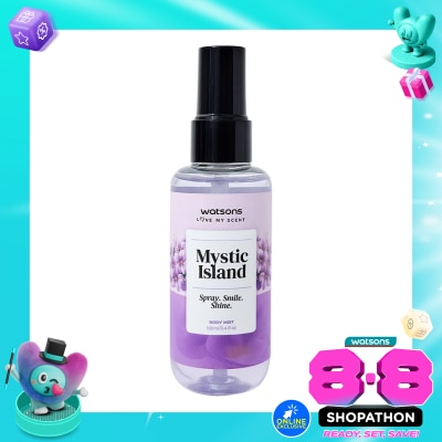 WATSONS COLLECTION - Love My Scent Mystic Island Body Mist 100ml image