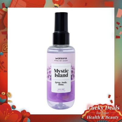 WATSONS Love My Scent Mystic Island Body Mist 100ml