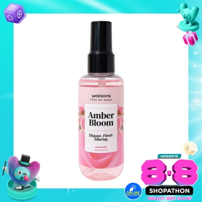 WATSONS COLLECTION - Love My Scent Amber Bloom Body Mist 100ml image