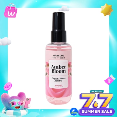WATSONS COLLECTION - Love My Scent Amber Bloom Body Mist 100ml